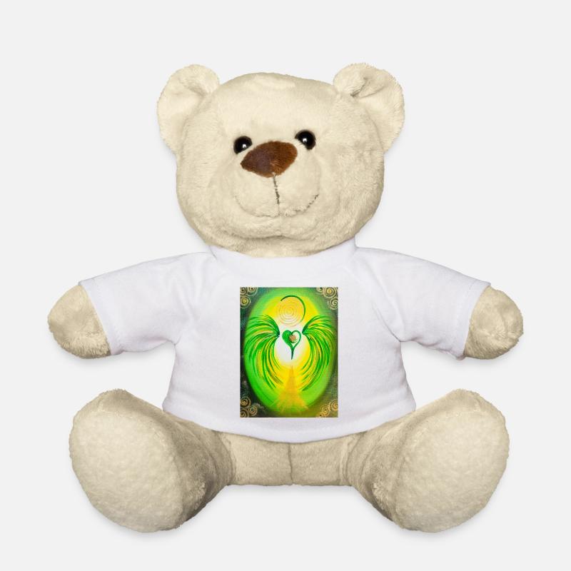 Herzengel "Auflösung der Systeme der Dunkelmächte" - Teddy - Weiß