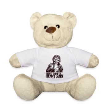 Zombie Coffee Run - Nounours - blanc - Devant