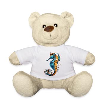 hippocampe - Nounours - blanc - Devant