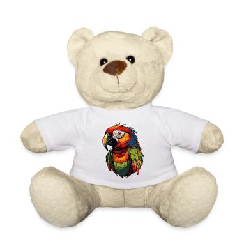 papagei - Teddy - Weiß - Vorne
