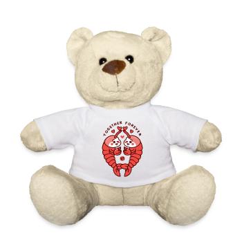 Ensemble pour toujours - Nounours - blanc - Devant