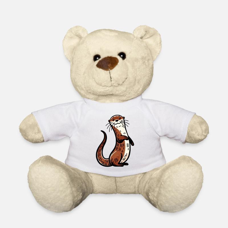 Otter - Teddy - Weiß