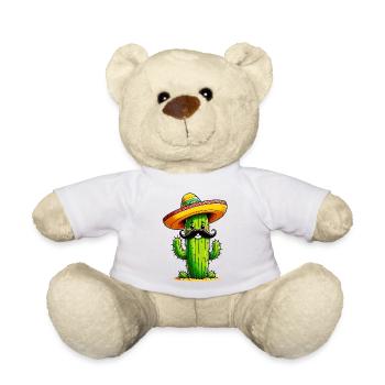 Cactus - Teddy Bear - white - Front