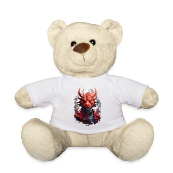 Drache - Teddy - Weiß - Vorne