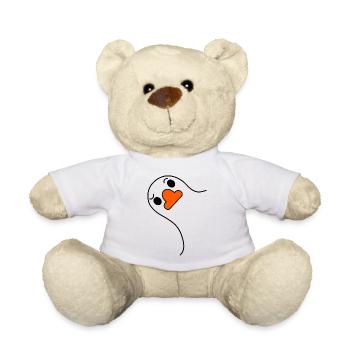 Ente - Teddy - Weiß - Vorne