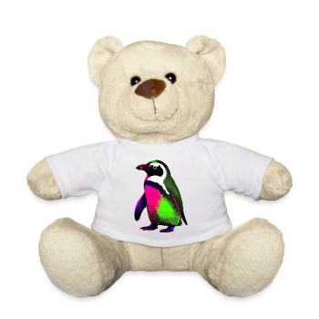 Penguin - Teddy Bear - white - Front