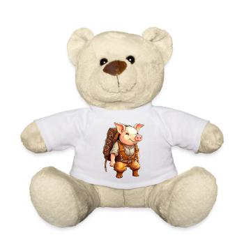 Piggy Randonnée / Alpiniste Piggy - Nounours - blanc - Devant