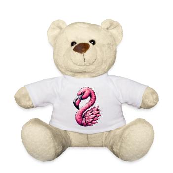 Flamingo - Teddy - Weiß - Vorne