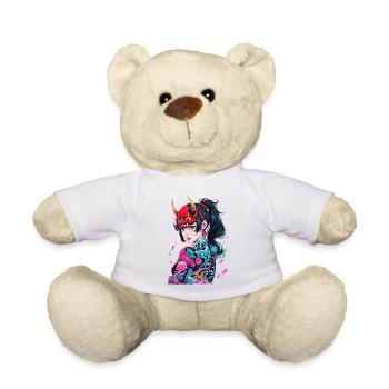 Japanische Dämonin - Teddy - Weiß - Vorne