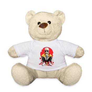Japan Skeleton - Teddy Bear - white - Front