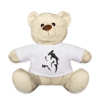 Die Hammerhai Familie - Teddy - Weiß - Vorne