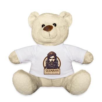 Seemann Retro - Das Meer ist mein Zuhause - Teddy - Weiß - Vorne