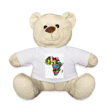 Mon Afrique - Nounours - blanc - Devant