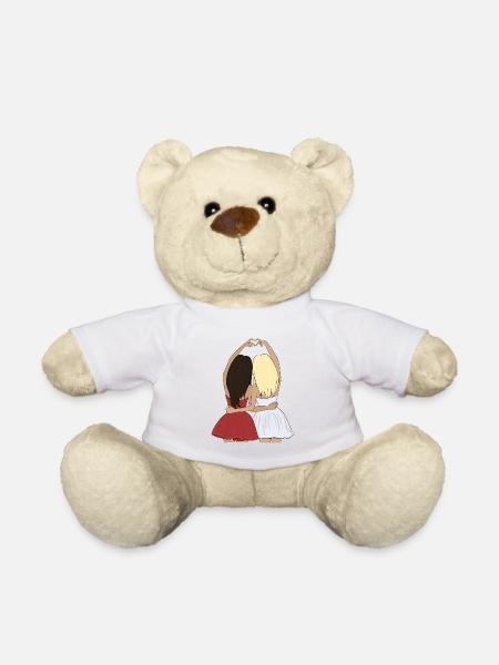 Meilleur ami - Nounours - blanc