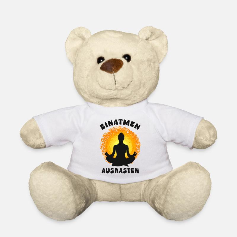 Einatmen Ausrasten - Teddy - Weiß