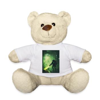 Sci Fi Krieger2 - Teddy - Weiß - Vorne