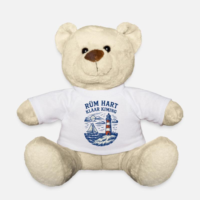 Rüm Hart - Klar Kiming - Teddy - Weiß