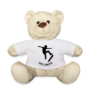 No Limits – Skateboard Dreams - Teddy - Weiß - Vorne