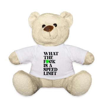 Car - Teddy Bear - white - Front