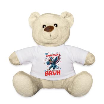 All American Bruh - Teddy - Weiß - Vorne