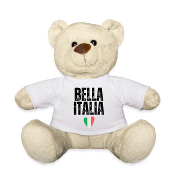 Bella Italia Italien Italie - Nounours - blanc - Devant