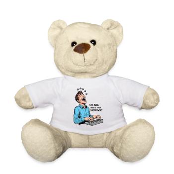 Bug-Fixer : Mon super pouvoir en tant que programmeur ! - Nounours - blanc - Devant