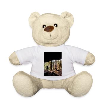 Waldwanderer Naturkunst Design - Teddy - Weiß - Vorne
