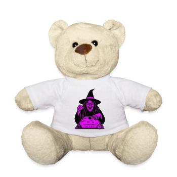 Planche de sorcière hypnotique - Nounours - blanc - Devant