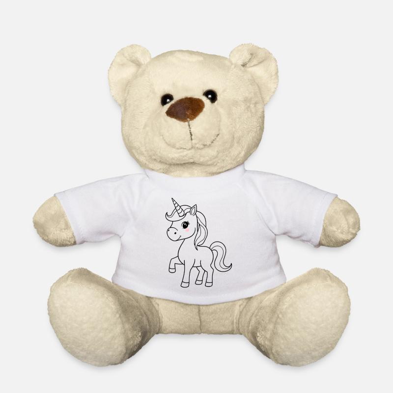 Licorne minimaliste - Nounours - blanc
