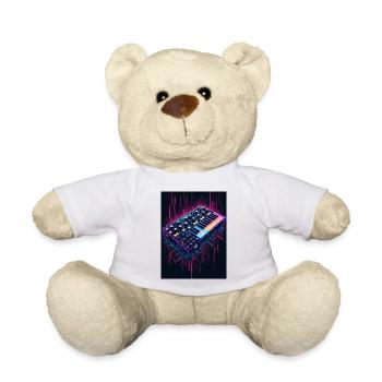 Conception futuriste d’un synthétiseur - Nounours - blanc - Devant