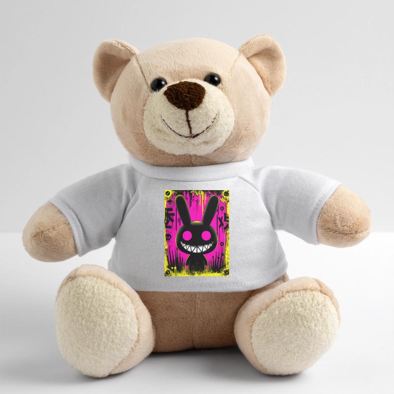 Electro Black Rabbit Teddy Bear