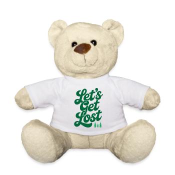 Abenteuer - Let's Get Lost - Teddy - Weiß - Vorne