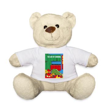 L’illustration de l’art de la cuisine - Nounours - blanc - Devant