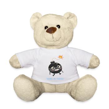 Lustiger Bomben-Sarkasmus - Teddy - Weiß - Vorne