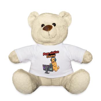 PawSitive Gamer Hundespiel - Teddy - Weiß - Vorne