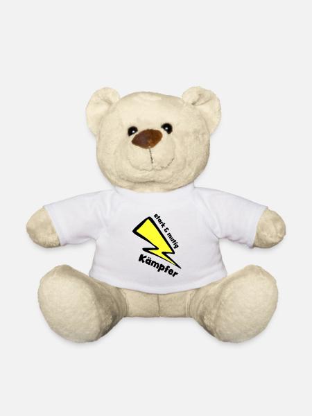 Kämpfer - Teddy - Weiß