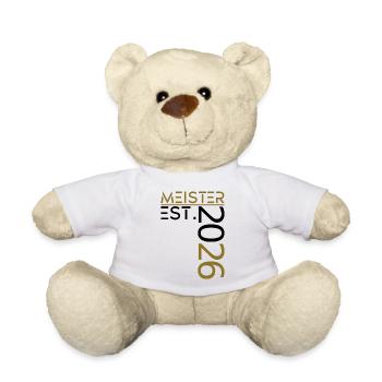 Master est. 2026 - Nounours - blanc - Devant