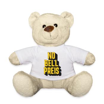 No Bell Price - Teddy Bear - white - Front