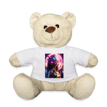 Hathor – Goddess of the Celestial Sound - Teddy Bear - white - Front