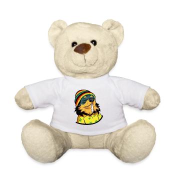 Glücklicher Welpe - Teddy - Weiß - Vorne