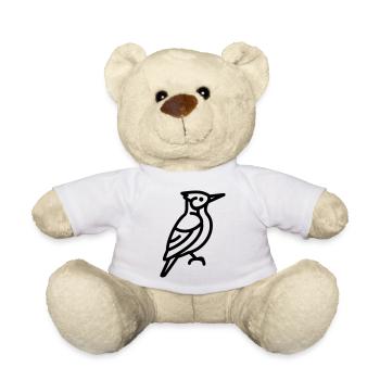 pivert - Nounours - blanc - Devant