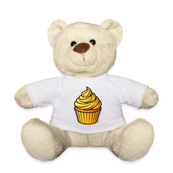 Cupcake d’Or - Nounours - blanc - Devant