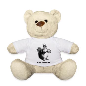 Friede Freude Franz Eichhornchen - Teddy - Weiß - Vorne