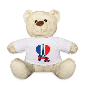 c'est as c'est – Frankreich - Teddy - Weiß - Vorne
