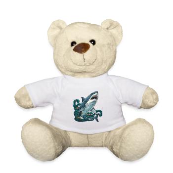 Alter-Predator-Ozean-Weißhai - Teddy - Weiß - Vorne