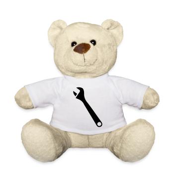 clé - Nounours - blanc - Devant