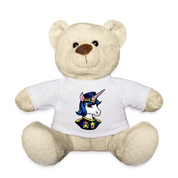 Licorne de la Police - Nounours - blanc - Devant