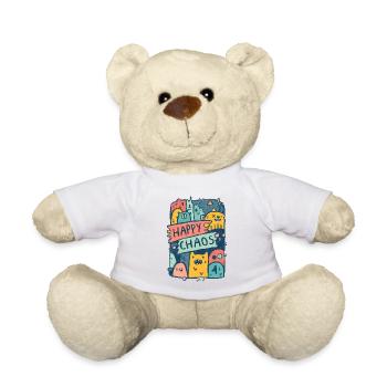 Happy Chaos Monsters - Teddy - Weiß - Vorne
