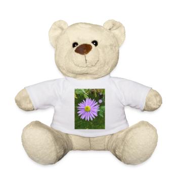 fleur pourpre - Nounours - blanc - Devant