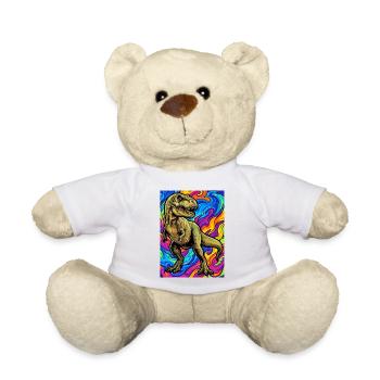 Dinosaurier - Teddy - Weiß - Vorne